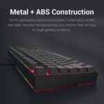 ⁦Redragon K552 Mechanical Gaming Keyboard - Rainbow⁩ - الصورة ⁦4⁩