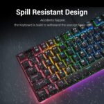 ⁦Redragon K552 Mechanical Gaming Keyboard - Rainbow⁩ - الصورة ⁦5⁩