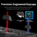 ⁦Redragon K552 Mechanical Gaming Keyboard - Rainbow⁩ - الصورة ⁦6⁩