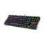 Redragon K552 Mechanical Gaming Keyboard RGB LED Backlit Wired with Anti-Dust Proof Switches for Windows PC (Black, 87 Key Blue Switches)