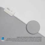 ⁦Fantech FIREFLY MPR800s RGB MousePad ( White)⁩ - الصورة ⁦3⁩