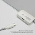 ⁦Fantech FIREFLY MPR800s RGB MousePad ( White)⁩ - الصورة ⁦4⁩