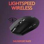 ⁦Logetich G304 Wireless Mouse - Black⁩ - الصورة ⁦8⁩