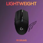⁦Logetich G304 Wireless Mouse - Black⁩ - الصورة ⁦3⁩