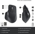 ⁦Logitech MX Master 3S - Black⁩ - الصورة ⁦7⁩