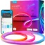 Govee Neon RGBIC Rope Lights with Music Sync, DIY Design, Works with Alexa, Google Assistant, 10ft LED Strip Lights for Gaming, Bedroom Living Room Decor (Not Support 5G WiFi)