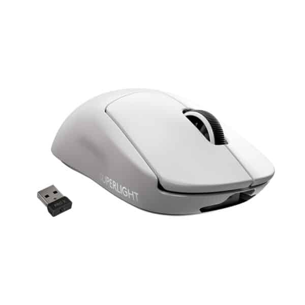 Logitech G PRO X SUPERLIGHT Wireless Gaming Mouse, Ultra-Lightweight, HERO 25K Sensor, 25,600 DPI, 5 Programmable Buttons, Long Battery Life, Compatible...