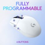 ⁦Logetich G304 Wireless Mouse - White⁩ - الصورة ⁦6⁩