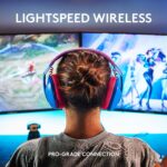 ⁦Logitech G435 Lightspeed Gaming Headset- Blue & Pink⁩ - الصورة ⁦2⁩