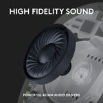 ⁦Logitech G435 Lightspeed Gaming Headset- White⁩ - الصورة ⁦4⁩