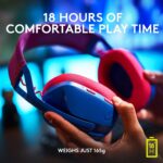 ⁦Logitech G435 Lightspeed Gaming Headset- Blue & Pink⁩ - الصورة ⁦6⁩