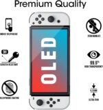 ⁦Nintindo Switch Oled Screen Protector⁩ - الصورة ⁦2⁩