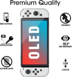 ⁦Nintindo Switch Oled Screen Protector⁩ - الصورة ⁦2⁩