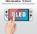 ⁦Nintindo Switch Oled Screen Protector⁩ - الصورة ⁦3⁩