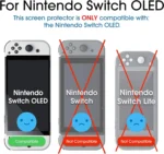 ⁦Nintindo Switch Oled Screen Protector⁩ - الصورة ⁦4⁩