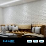 ⁦3d Wall Panels - White⁩ - الصورة ⁦3⁩
