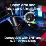 ⁦HyperX SoloCast Microphone - Black⁩ - الصورة ⁦4⁩