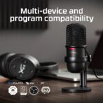 ⁦HyperX SoloCast Microphone - Black⁩ - الصورة ⁦5⁩