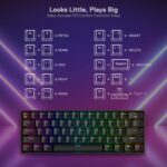 ⁦Redragon K530 Pro - Black⁩ - الصورة ⁦5⁩