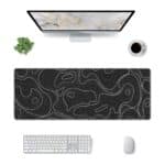 ⁦Black Topographic MousePad XL⁩ - الصورة ⁦6⁩