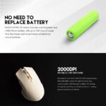 ⁦Fantech Raigor III WG12Rs Wireless Gaming Mouse - Black⁩ - الصورة ⁦4⁩