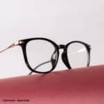 ⁦Quantech VisiChrome Photochromic Anti Blue Glasses - Black&Gold⁩ - الصورة ⁦4⁩