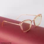 ⁦Quantech VividEssence Anti Blue Glasses - Lite pink⁩ - الصورة ⁦4⁩