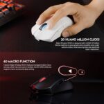 ⁦Fantech Blake WGC5 Wireless Gaming Mouse - White⁩ - الصورة ⁦7⁩