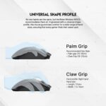 ⁦Fantech Blake WGC5 Wireless Gaming Mouse - White⁩ - الصورة ⁦4⁩