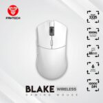 ⁦Fantech Blake WGC5 Wireless Gaming Mouse - White⁩ - الصورة ⁦9⁩