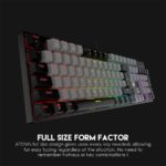 ⁦Fantech Atom MK886 Wired Gaming Keyboard ( Blue Switch )⁩ - الصورة ⁦2⁩