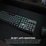 ⁦Fantech Atom MK886 Wired Gaming Keyboard ( Blue Switch )⁩ - الصورة ⁦4⁩