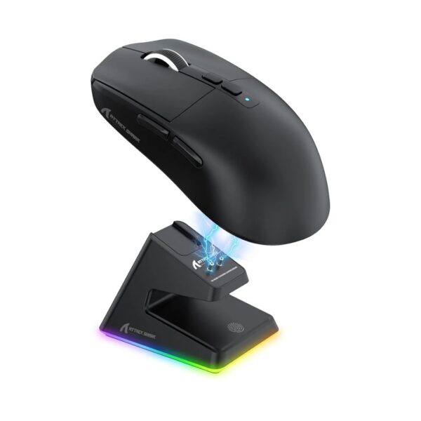 ATTACK SHARK X6 Lightweight Wireless Gaming Mouse - Black