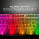 Fantech Shikari K515 RGB Membrane Gaming Keyboard with Advance Anti-Ghosting