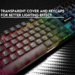 ⁦Fantech Shikari K515 RGB Membrane Gaming Keyboard with Advance Anti-Ghosting⁩ - الصورة ⁦2⁩