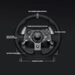 ⁦Logitech G920 Racing Wheel and Pedals for Xbox⁩ - الصورة ⁦7⁩