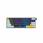 Fantech MK874 V2 Atom 63 Hot swappable Mechanical Keyboard- Mizu Navy Blue