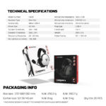 ⁦Fantech Carbon HG30 - 7.1 Gaming Headset ( Black)⁩ - الصورة ⁦6⁩