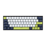 Fantech  MK874 V2 Atom 63 Hot swappable Mechanical Keyboard- Mori White Blue