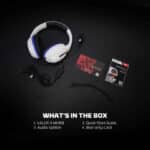 ⁦Fantech ValorII MH89 Gaming Headset - White⁩ - الصورة ⁦5⁩