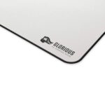 ⁦Glorious Large Gaming Mouse Pad for Desk - White Cloth Mousepad | 11"x13"⁩ - الصورة ⁦5⁩