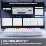 ⁦Attack Shark X68 HE-White Contour⁩ - الصورة ⁦8⁩