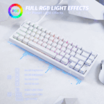 ⁦Attack Shark X68 HE-White Contour⁩ - الصورة ⁦7⁩
