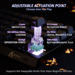 ⁦Attack Shark X68 HE- Black Contour⁩ - الصورة ⁦8⁩