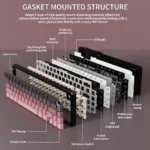 ⁦Attack Shark X66-Blackberry⁩ - الصورة ⁦6⁩