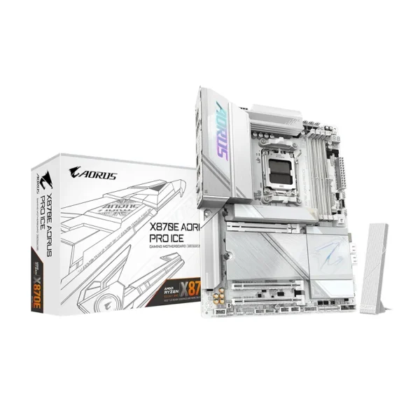 GIGABYTE X870E AORUS PRO ICE AMD AM5 LGA 1718 Motherboard