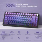 ⁦Attack Shark X85-Grape Purple⁩ - الصورة ⁦2⁩