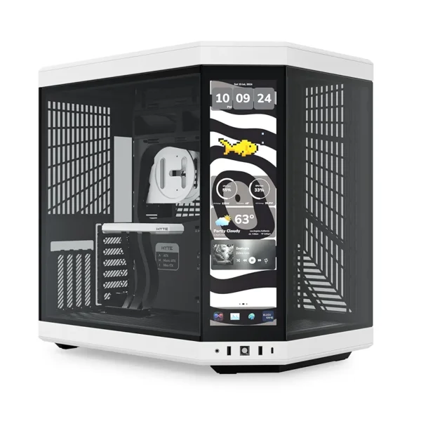 HYTE Y70 Touch Infinite ATX Dual Chamber Mid-Tower Case - Panda