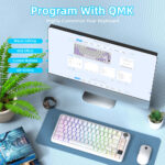 ⁦Attack Shark X85 pro Tri-mode-White Contour⁩ - الصورة ⁦10⁩