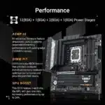 ⁦ASUS TUF GAMING B860M - PLUS WIFI⁩ - الصورة ⁦4⁩